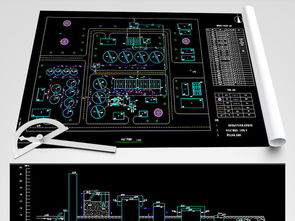 污水廠CAD平面圖設(shè)計(jì) 編號(hào)19189598圖紙解析與下載指南
